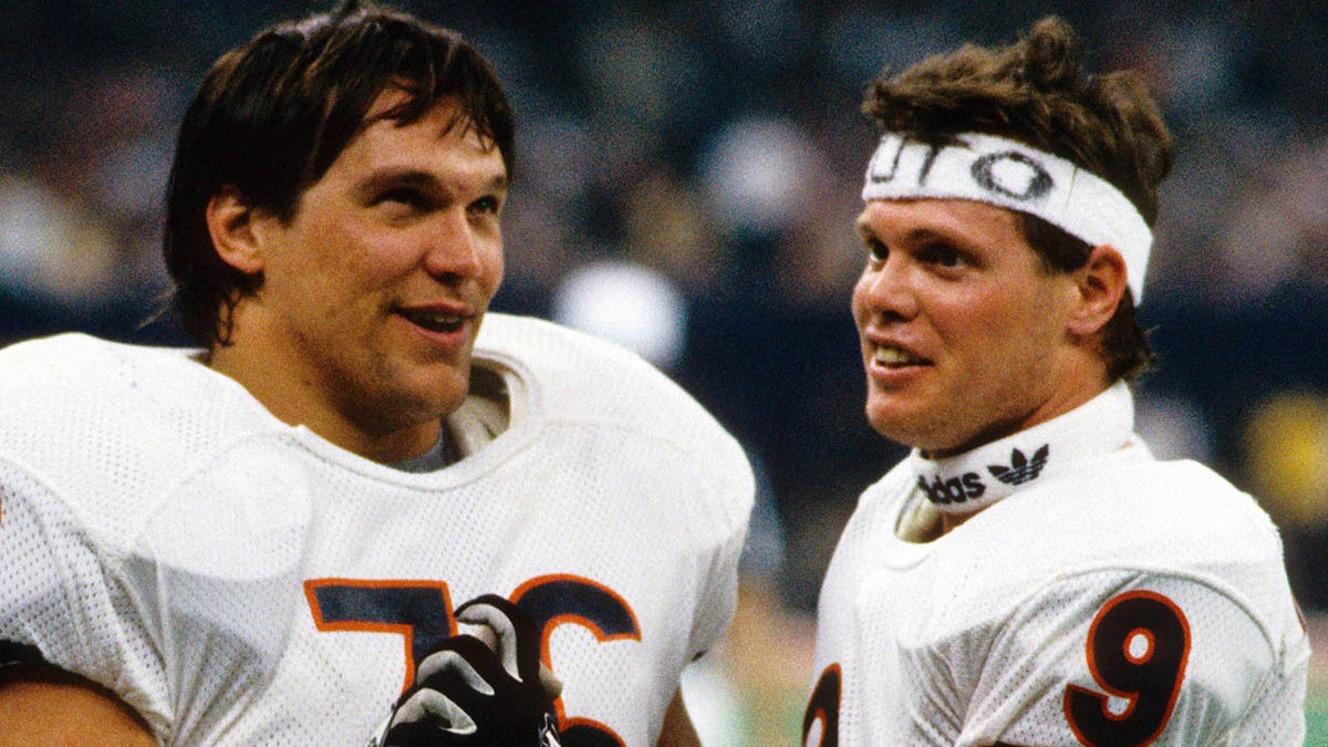 Jim McMahon and Steve McMichael