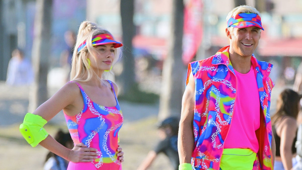 Margot Robbie and Ryan Gosling in 'Barbie'