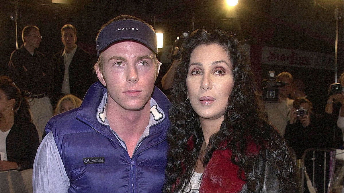 Cher with son Elijah Blue Allman