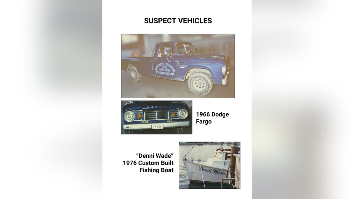 Law enforcement released pictures of Alan W. Wilmer Sr.'s known vehicles