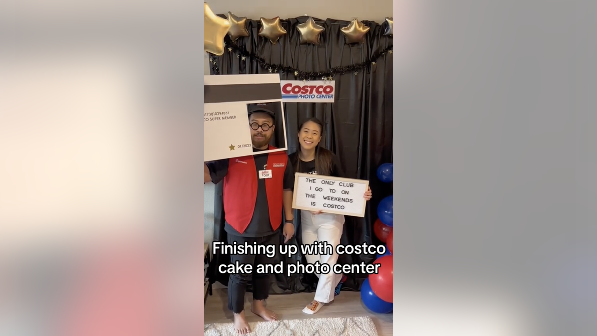Costco photo booth
