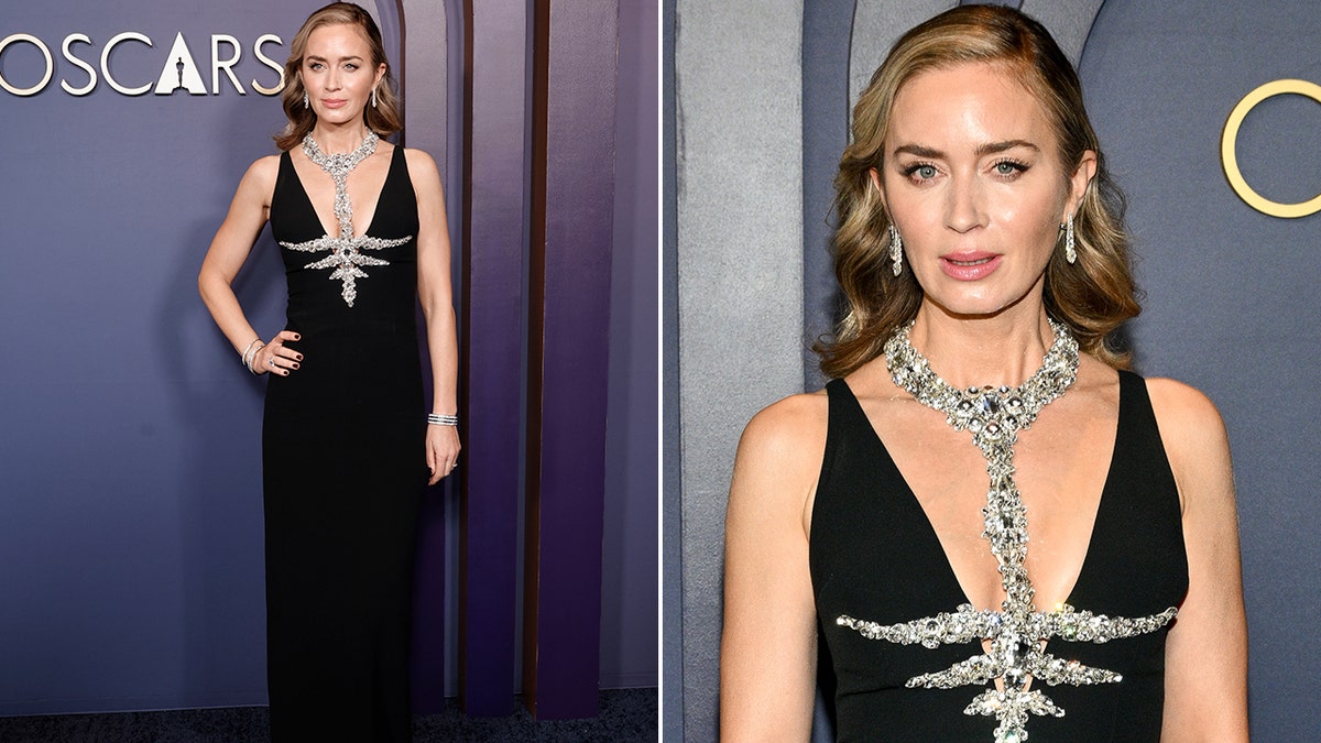 Emily Blunt at the Governors Awards