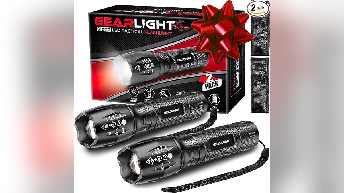 Try this tactical flashlight.