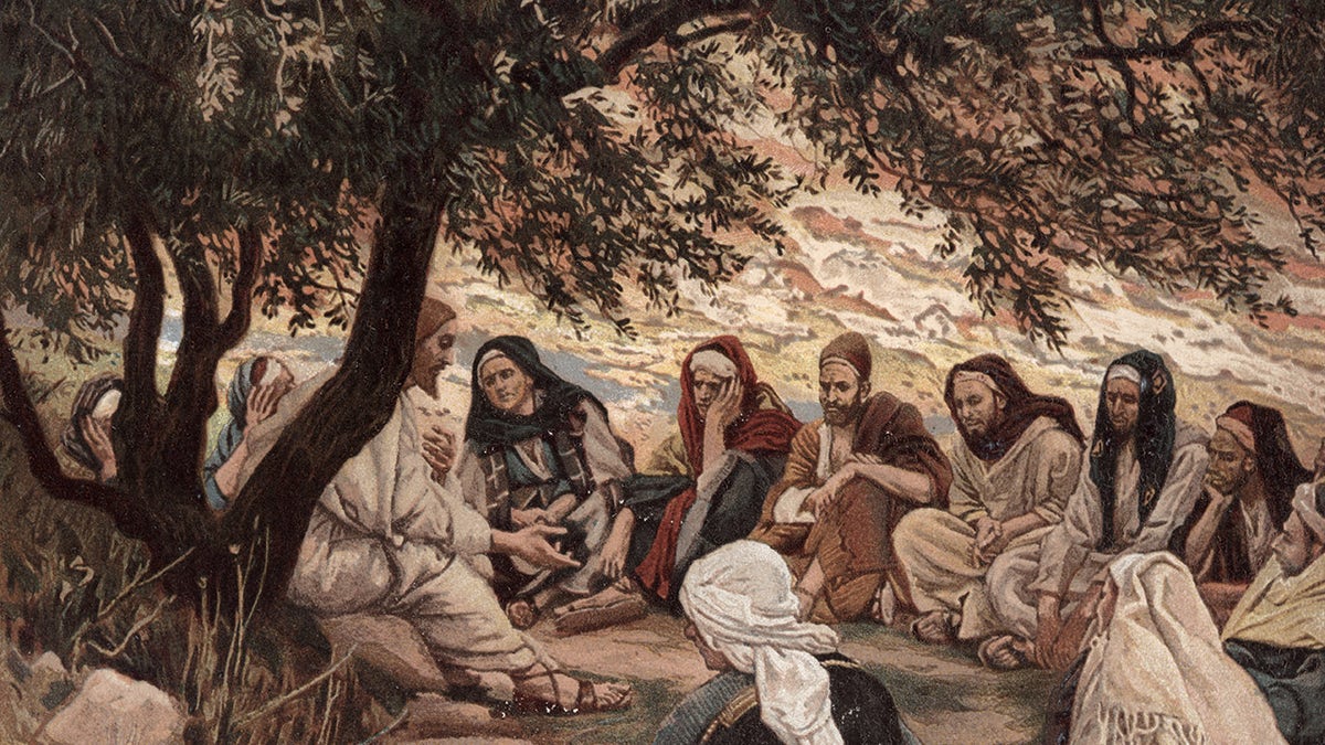Jesus Christ's exhortation to the twelve Apostles