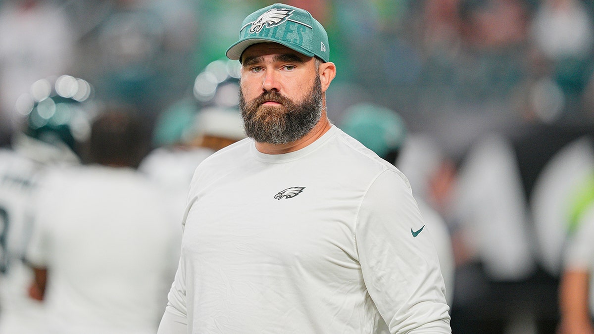 Jason Kelce walks back steroid claim about Triple Crown winner: 'Wasn't  trying to get people riled up' | Fox News