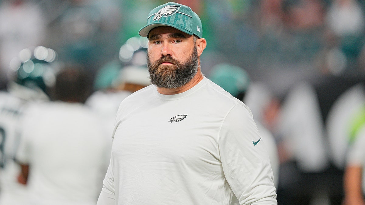 Jason Kelce futbol sahasında