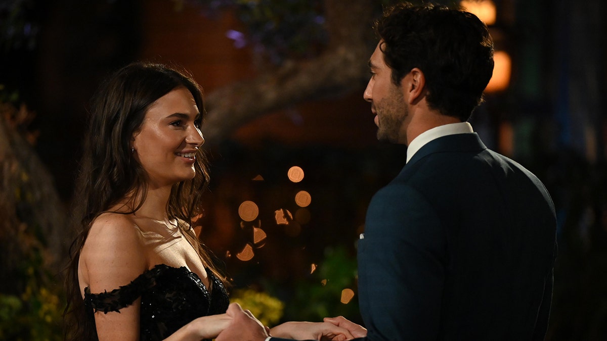 Joey and Natalie on "The Bachelor"