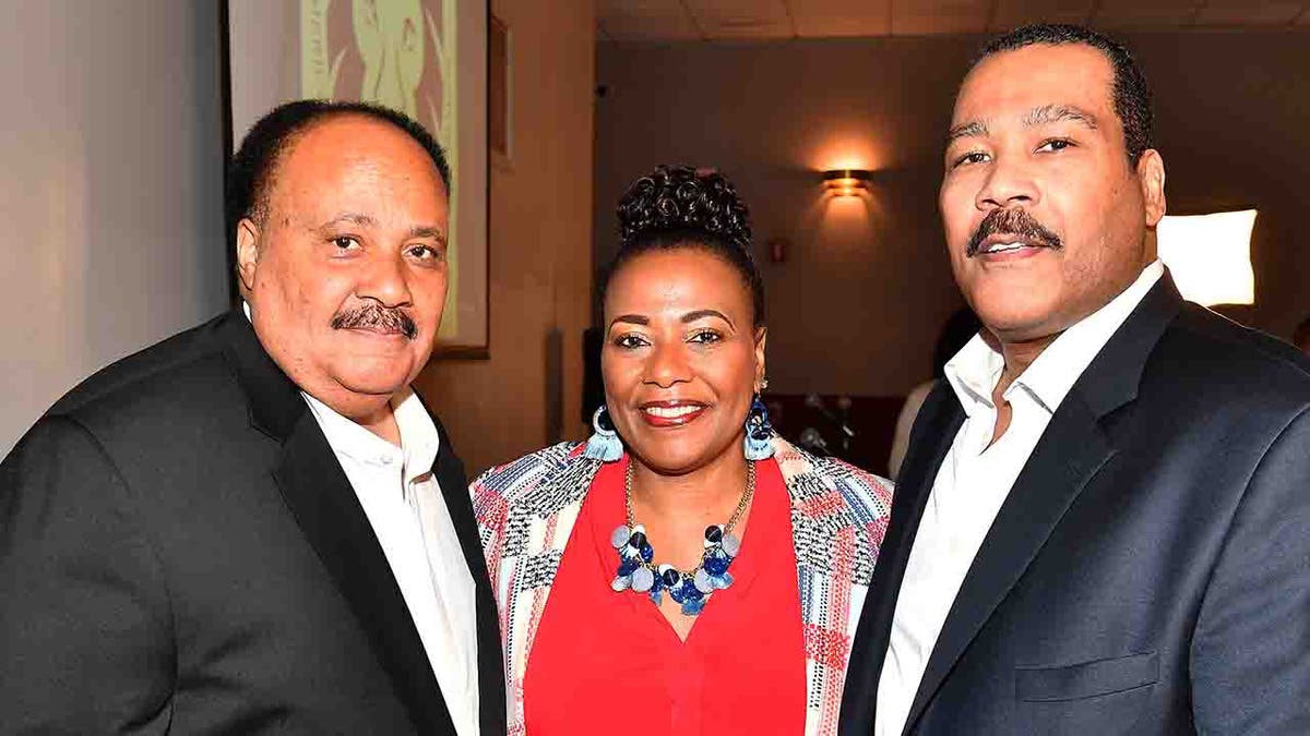 Martin Luther King III, Dr. Bernice King, and Dexter Scott King