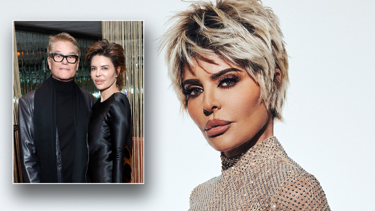 Lisa Rinna stuns on cover of Cosmopolitan, poses with Harry Hamlin