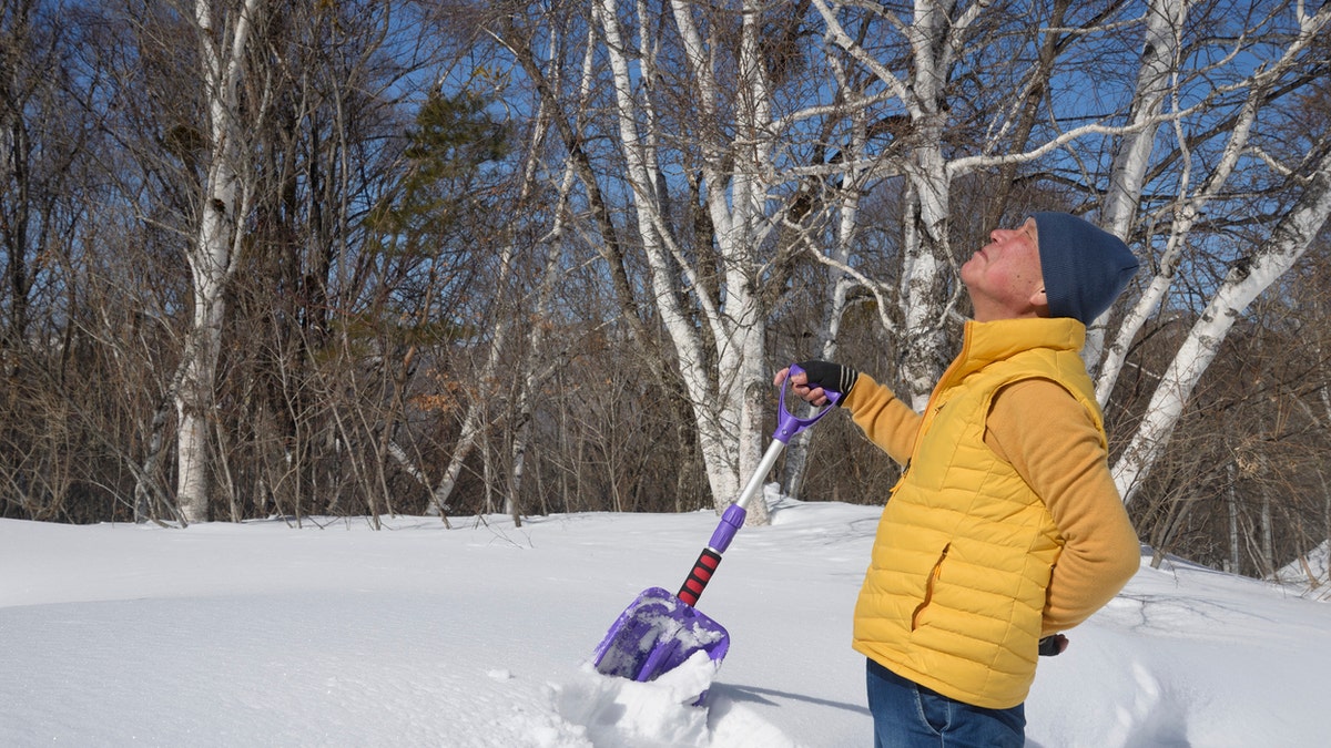 Hurt back shoveling snow