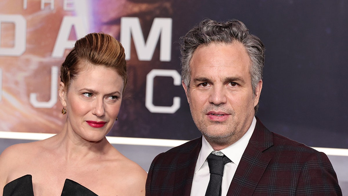 Mark Ruffalo with wife Sunrise Coigney