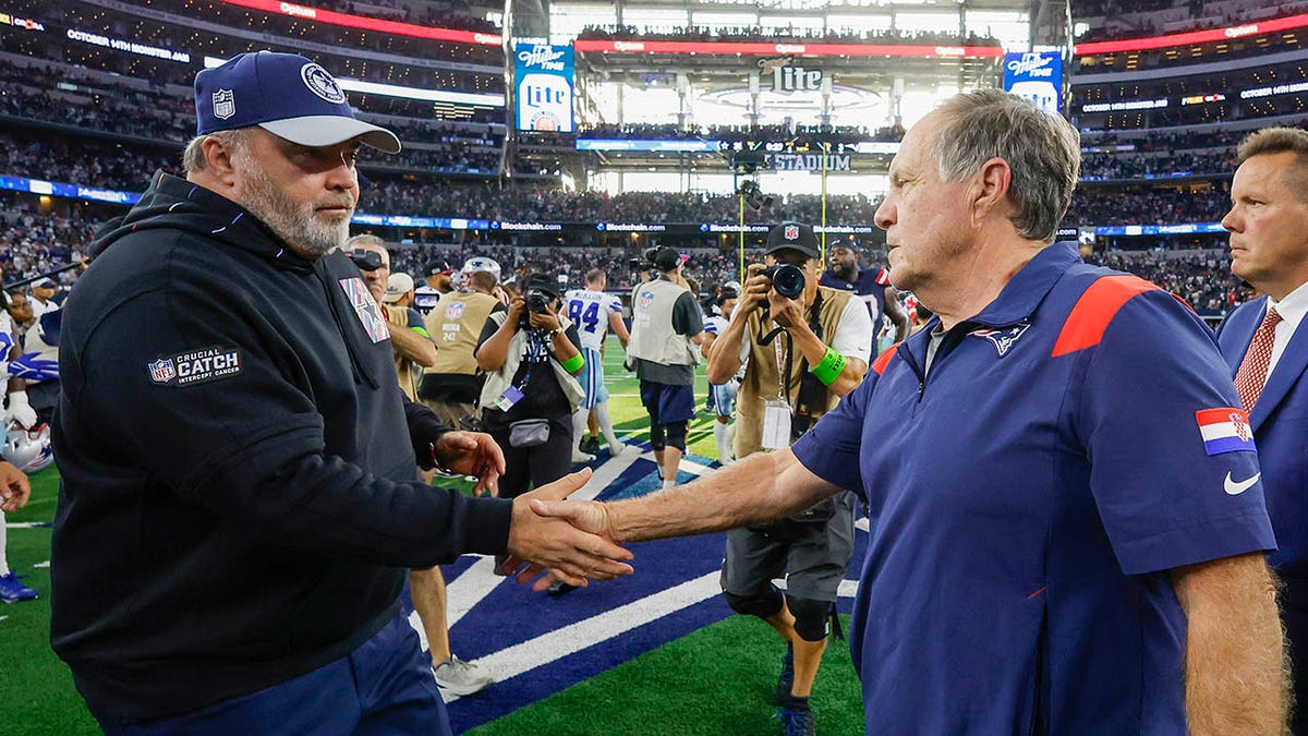 Mike McCarthy and Bill Belichick