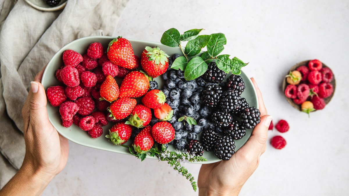 Mixed berry salad