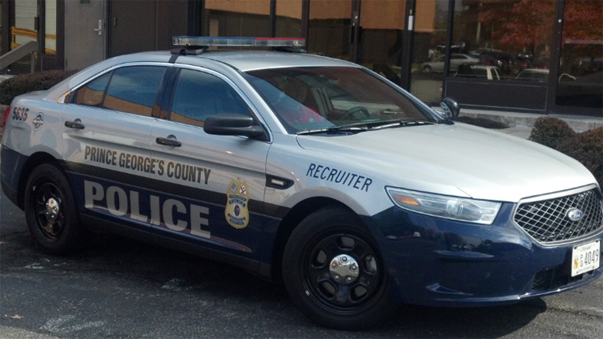 A Prince George's County police cruiser.