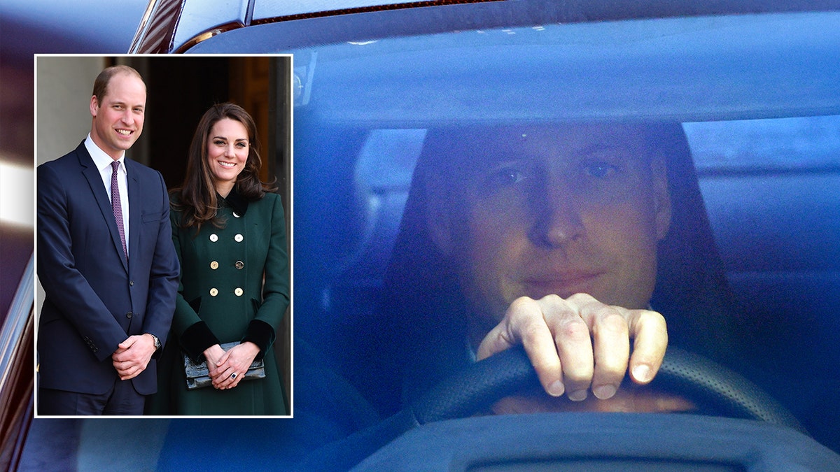 Prince William visits Kate Middleton in hospital following surgery ...