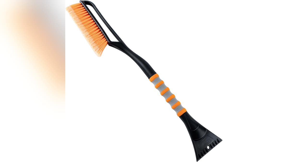 Get this combined snow scraper and brush.