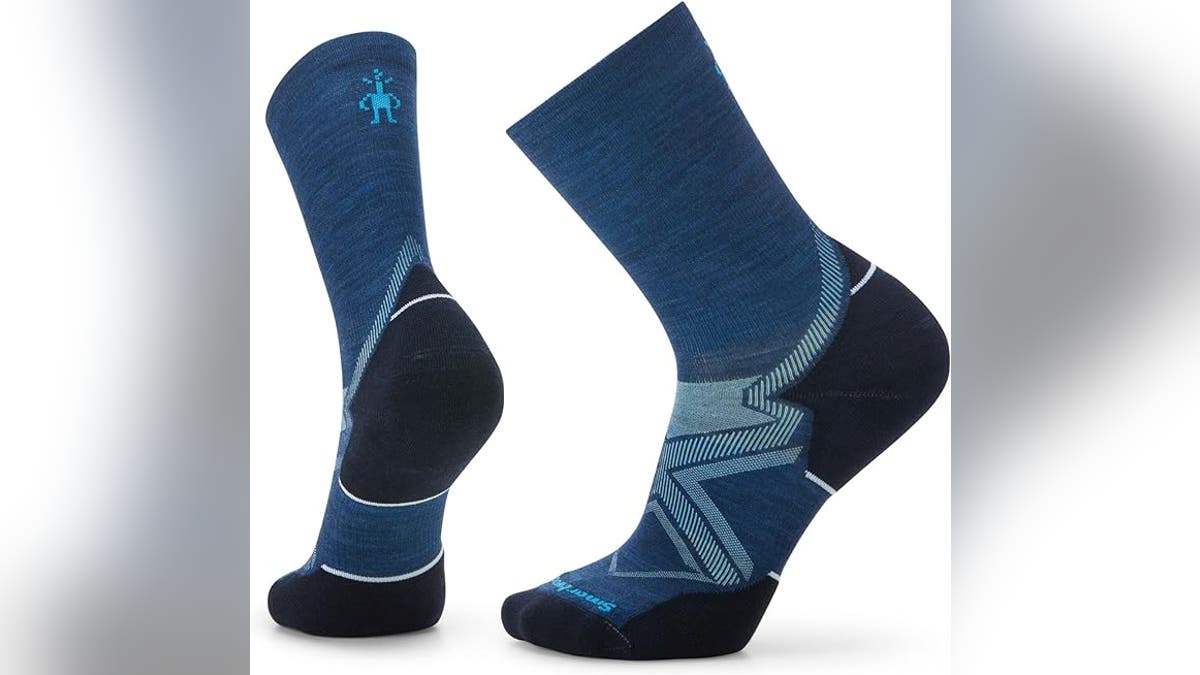 Warm socks for cold runs.