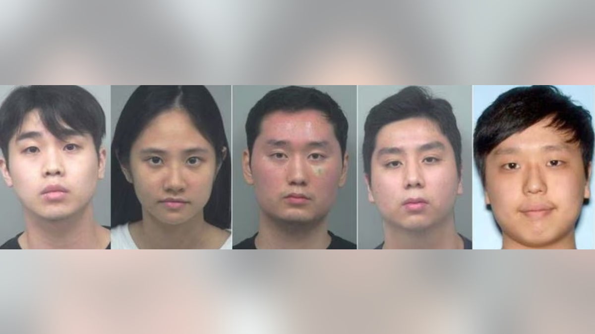 Mugshots of alleged members of "Soldiers of Christ"