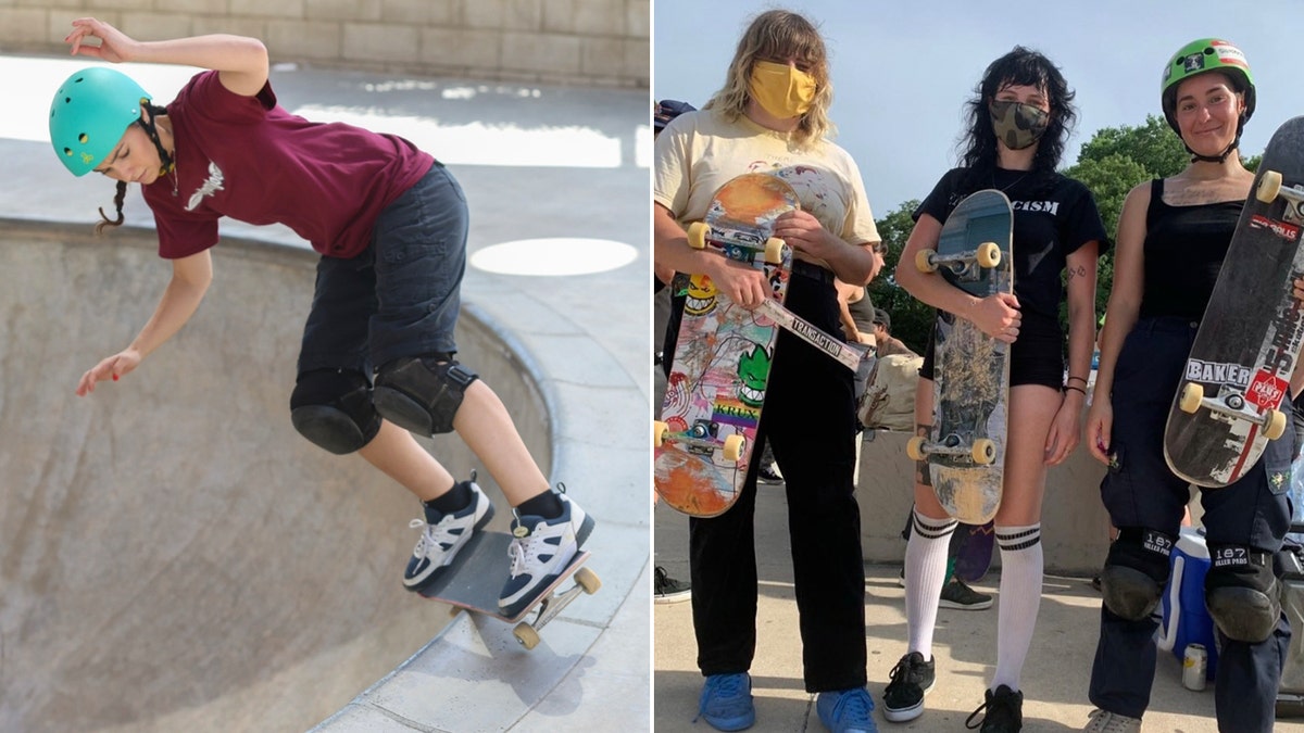 taylor silverman skateboarding and taking second place to trans women