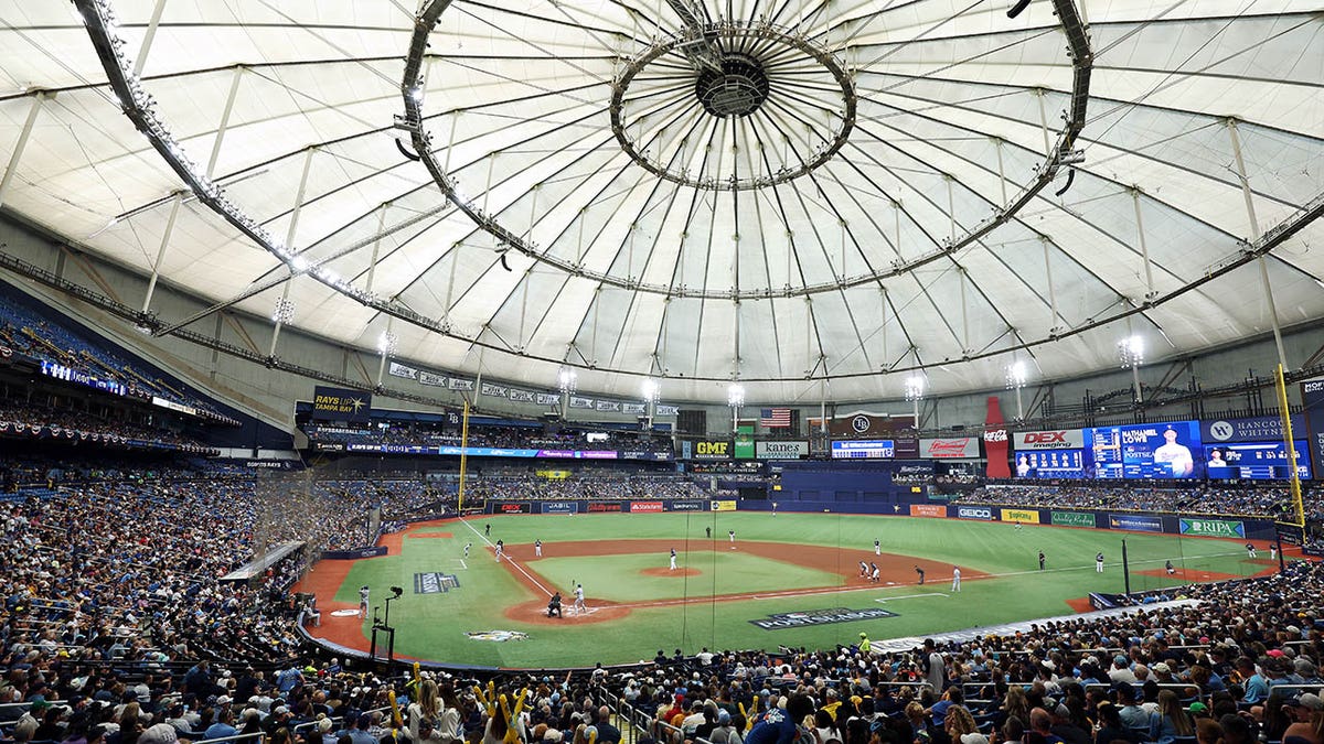 Tropicana Field game for the Rays