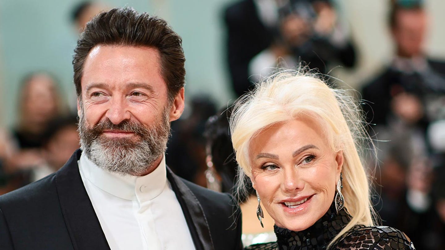 GettyImahugh-jackman-deborra-lee-furness يؤكد هيو جاكمان وسوتون فوستر علاقتهما بإيماءة عامة بعد أشهر من الشائعات الرومانسية