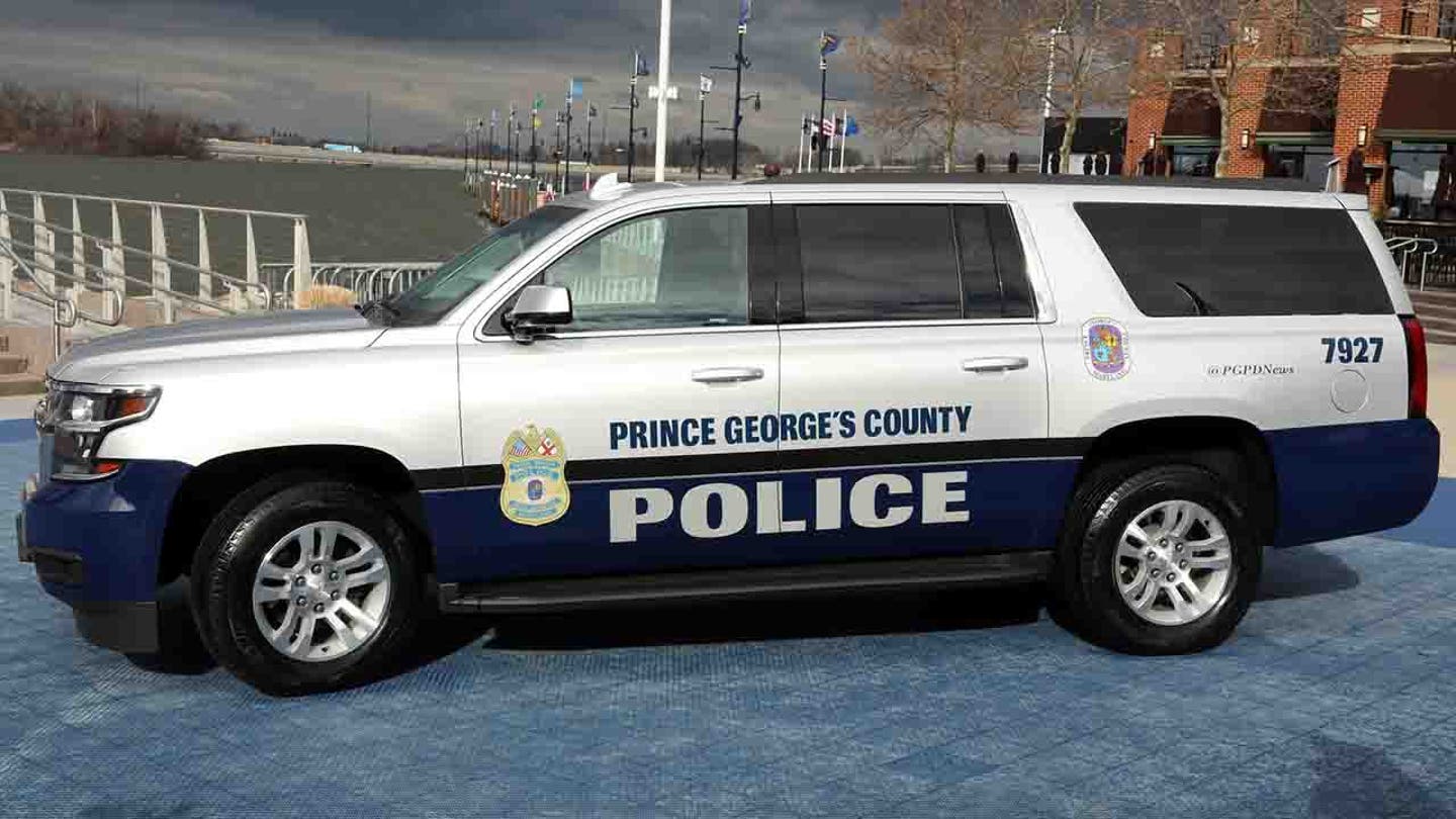 prince georges county police car