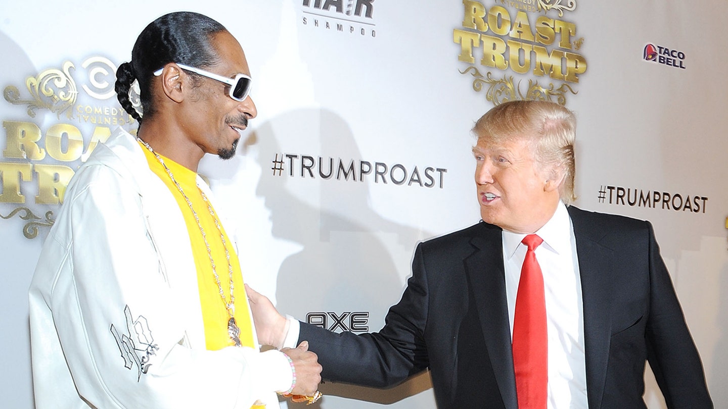 Snoop Dogg dazzles Trump during his inauguration with a Bob Marley song