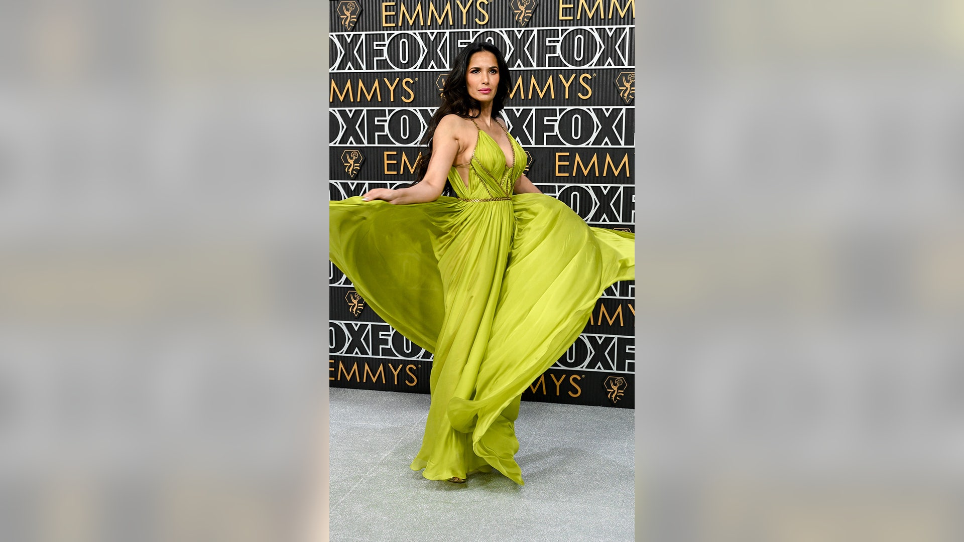 Padma Lakshmi at the 75th Primetime Emmy Awards