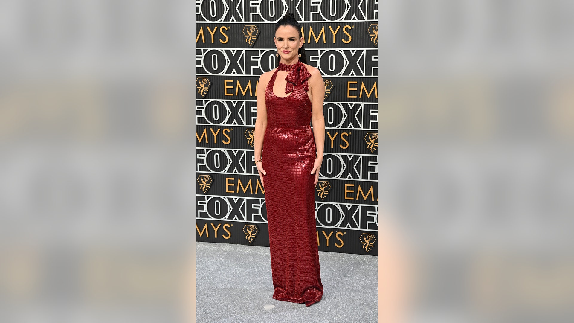 Juliette Lewis arrives for the 75th Emmy Awards