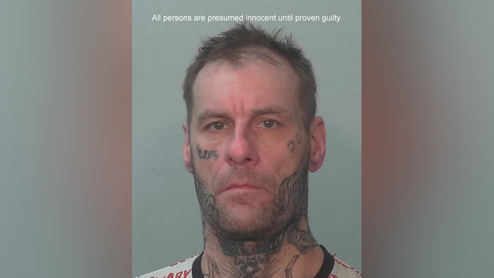 A mugshot of Aaron Mcatee