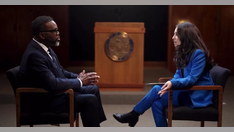 Mayor Johnson dodges questions in interview about whether he will raise taxes to address migrant crisis