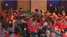 Biden interrupted by protesters for second time in two days as he receives UAW endorsement