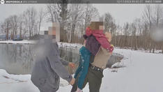 Vermont state trooper recalls heroic plunge into frozen pond to rescue drowning girl