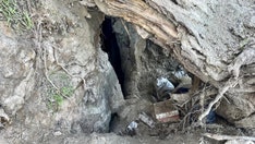 California homeless found living in furnished caves 20 feet below street level
