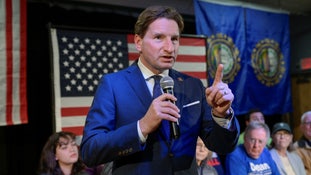 Dean Phillips and Marianne Williamson are primary challenging President Biden in New Hampshire as Phillips blames Democrats for trying to keep him off the ballot.