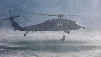 Navy helicopter with six souls on board crashes into the sea during training exercise