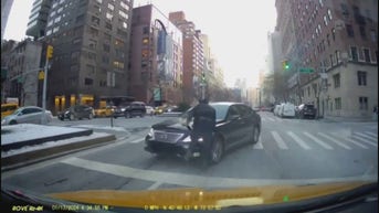 Frightening video allegedly captures stoned driver mowing down NYPD cop