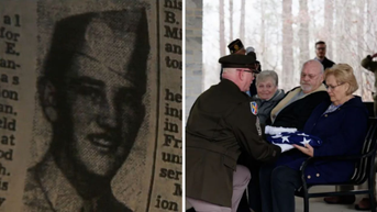 World War II veteran buried in Georgia after remains were recently identified: 'He's home now'