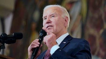 Biden interrupted by 'cease-fire now chants,' vows he's working to get Israel 'out of Gaza'