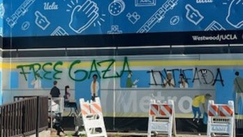 Pro-Palestinian protesters deface veterans cemetery in Los Angeles, spray-paint ‘Free Gaza’