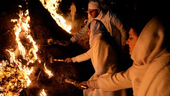 Iran's minority Zoroastrians celebrate Sadeh with bonfire festival