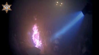 Heroic sheriff's deputies rescue man burning alive: video