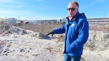 Jersey Shore town's beaches threatened as winter storm devastates sand dunes