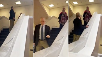 Sen. Tillis schools anti-Israel protester on Hamas in hallway confrontation: 'Dictators'