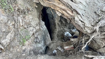 Second homeless community found living in caves near California river