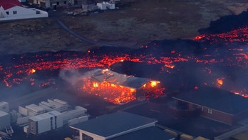 Iceland volcano eruption begins receding after torching town outside capital