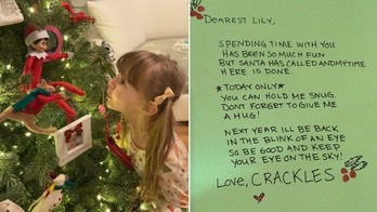 'Heartbroken' little girl granted one-time hug with 'The Elf on the Shelf' before saying goodbye