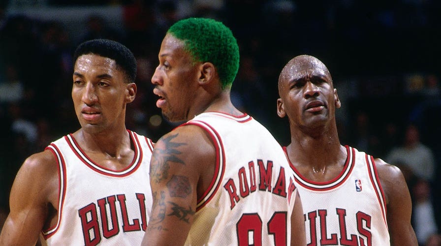 Dennis rodman sale michael jordan