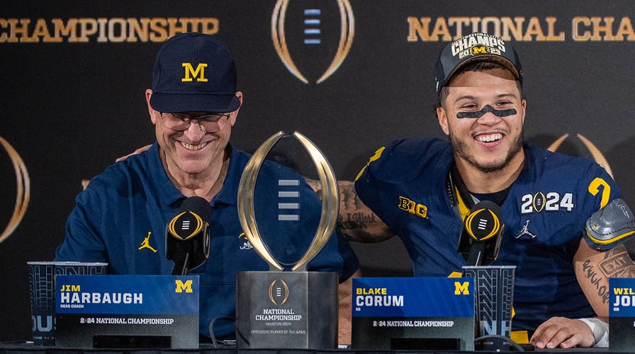 Blake Corum says Jim Harbaugh has the formula to win amid NFL