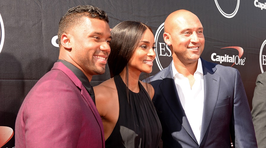 Singer-songwriter Ciara, wife of Russell Wilson, finds out she's related to  Derek Jeter: 'You are kidding me